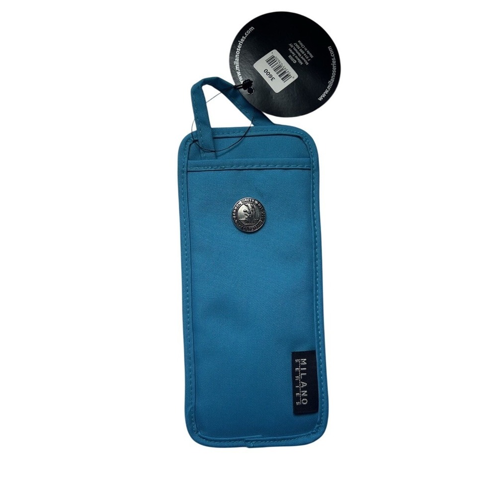 Milano Series O'Bannon Creek Golf‎ Club Accessory Pouch Cyan Blue Canvas NWT